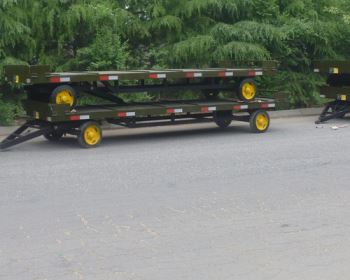 平板掛車使用中的注意事項